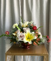 THANKFUL CHEERS FLOWER ARRANGEMENT