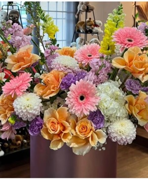 Thankful for you floral box  