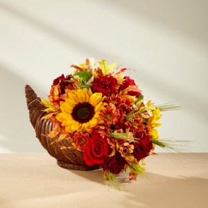 Thankful Harvest Cornucopia in Auburn, AL | AUBURN FLOWERS & GIFTS Thankful Harvest Cornucopia in Auburn, AL | AUBURN FLOWERS & GIFTS