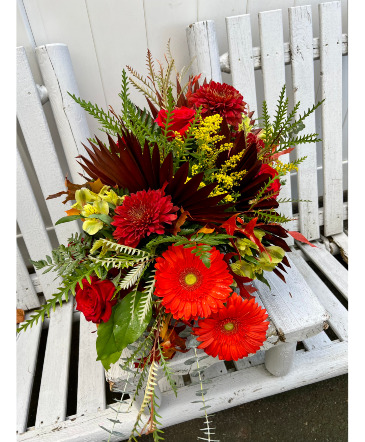 Thankful Thanksgiving Floral Arrangement in Darien, CT | DARIEN FLOWERS