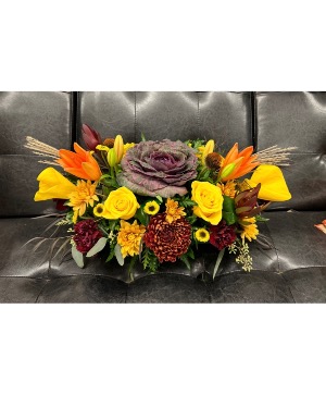 Thankful Wishes Table centerpiece