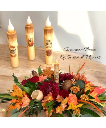 Thankful,Grateful & Blessed  Centerpiece  in Ashland City, TN | As You Wish Floral Designs by Kimberly McCord