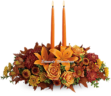 Thanks giving centerpiece Fall in Fort Morgan, CO | Edwards Flowerland