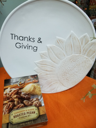 Thanks & Giving Plate Gift