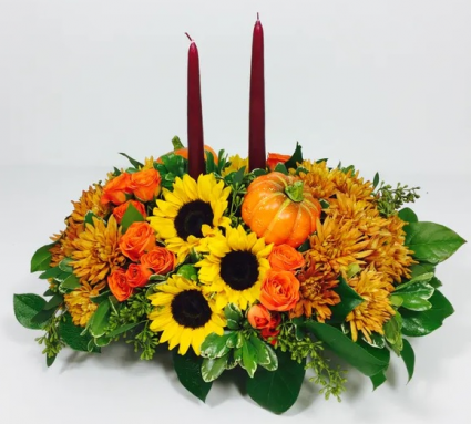 Thanksgiving At Home Centerpiece