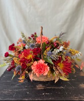 Thanksgiving Basket Centerpiece 