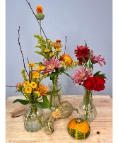 Thanksgiving Bud Vases 