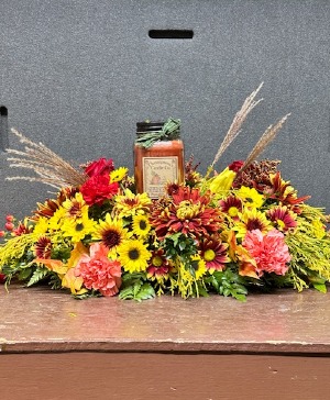 Thanksgiving Candle Centerpiece Centerpiece