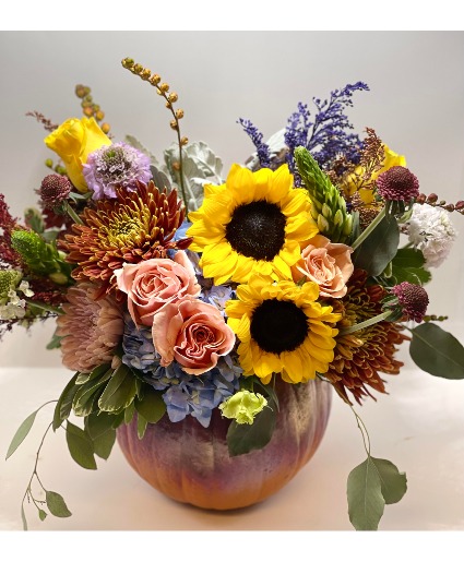 Pumpkin table Centerpiece Arrangement