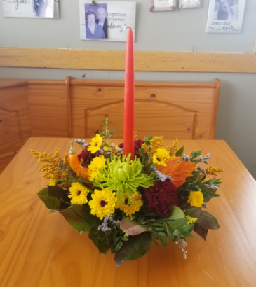 Thanksgiving Centerpiece - 1 Flower Arrangement