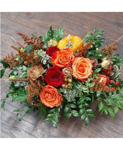 Thanksgiving Centerpiece Flower Arrangement