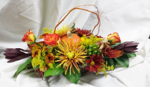 Thanksgiving Centerpiece Fresh Floral Design