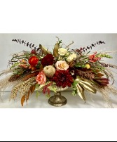 Thanksgiving Centerpiece Gold Compote  