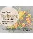 11/26 Thanksgiving Centerpiece Workshop 