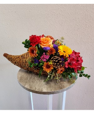 Thanksgiving Cornucopia Cornucopia Basket