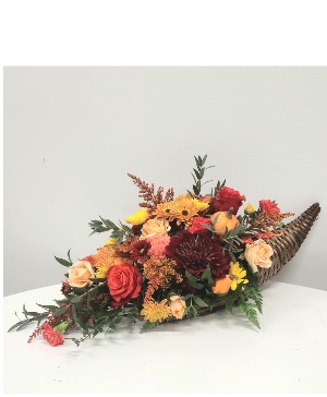 Thanksgiving Cornucopia of Abundance  Centerpiece 