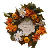 Thanksgiving Fall Wreath Gift