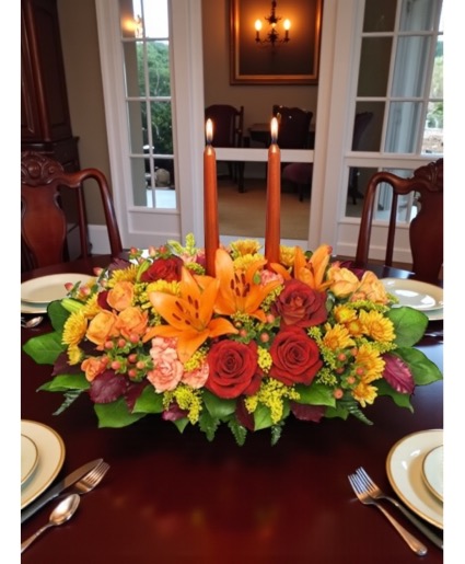 Thanksgiving Feast Centerpiece 
