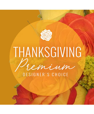 Thanksgiving Floral Splendor Premium Designer's Choice in Powder Springs, GA | PEAR TREE HOME.FLORIST.GIFTS