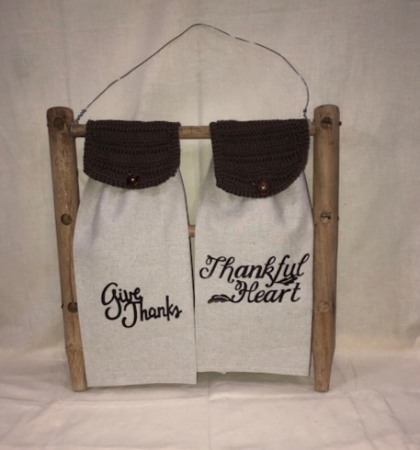 Thanksgiving Hand Towels Custom