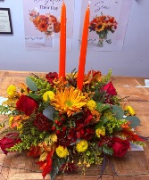 Thanksgiving Long and Low Centerpiece