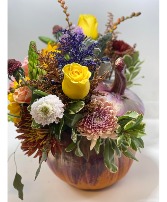 Thanksgiving  Pumpkin Centerpiece  in Toronto, Ontario | PERCY WATERS FLORIST