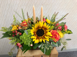 Thanksgiving Rustic Centerpiece Centerpiece