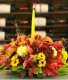 Thanksgiving Single Candle Centerpiece  