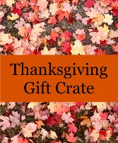 Thanksgiving Theme  Gift Crate 