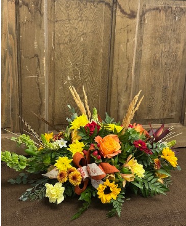 Thanksgiving  Traditional Centerpiece in Bozeman, MT | BOUQUETS AND MORE