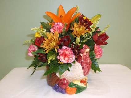 THANKSGIVING TURKEY ARRANGEMENT