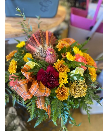 Thanksgiving Turkey Centerpiece  in Delphos, OH | Ivy Hutch Flowers and Gifts