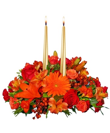 Thanksgiving Unity Centerpiece in Boca Raton, FL | Flowers of Boca