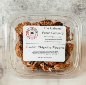 The Alabama Pecan Company  Sweet Chipotle Pecans 8oz