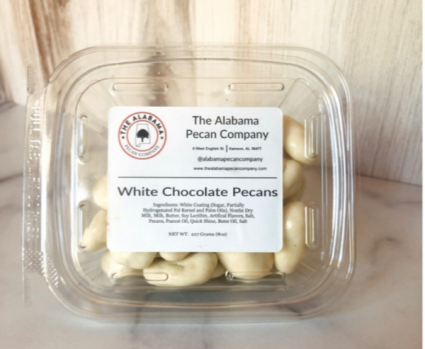 The Alabama Pecan Company White Chocolate Covered Pecans 8oz
