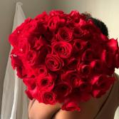 THE GRAND BOUQUET Big Rose spiral bouquet 