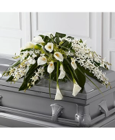 The Angel Wings Casket Spray 