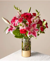 The Be Mine Bouquet Vase Arrangement