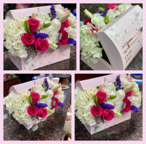 "The Best For You" Box  Floral treasure Box