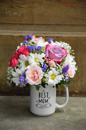 The Best Mom Ever Mug Arrangement