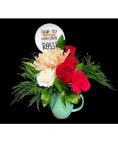 The Boss's Mug Mix Floral