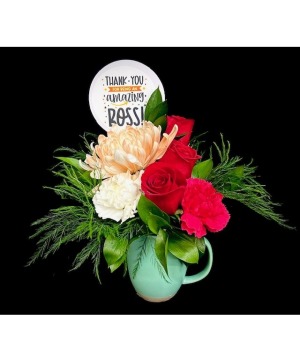 The Boss's Mug Mix Floral