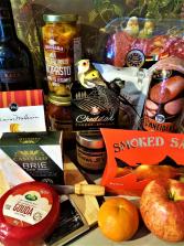 THE GALLOPING GOURMET The meat and cheese lovers basket