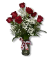 The Classic Valentine's Day Dozen Vase