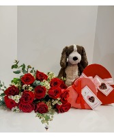 The Cutest Bundle Valentine Arrangement