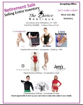 The Dance Boutique Inventory SALE