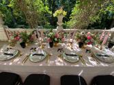 The Elegant Garden Themed Wedding