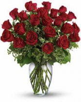The Fabulous roses two dozen of  roses- color choice red pink or white
