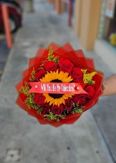 The Flower Of Love  Hand bouquet 