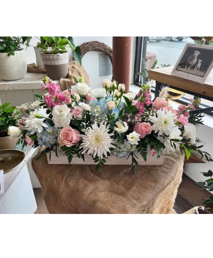 The Flower Patch - Wooden Box 